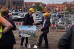 Baubeginn der Hafenresidenz Waren (Müritz)